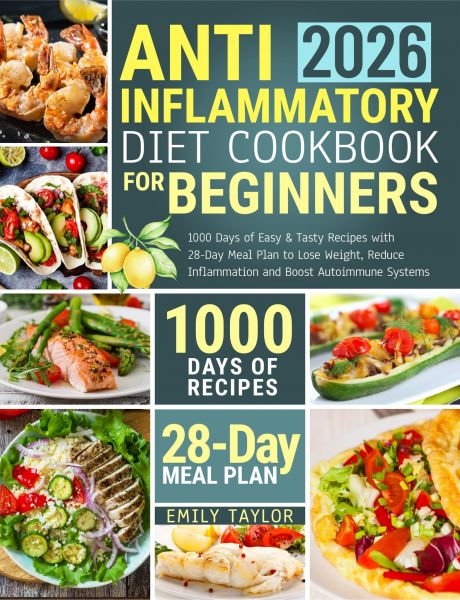 Anti-inflammatory diet cookbook for beginners