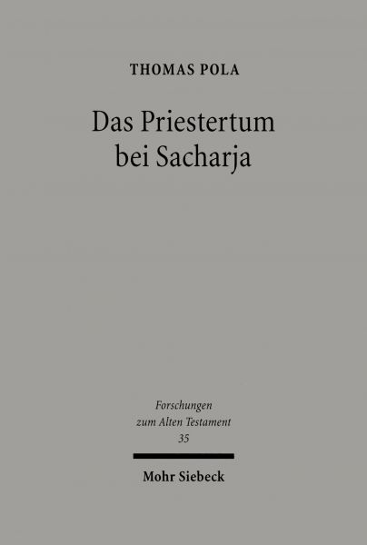 Das Priestertum bei Sacharja
