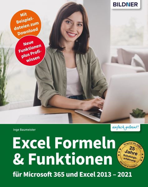 Excel Formeln und Funktionen für Microsoft 365 und Excel 2013-2021