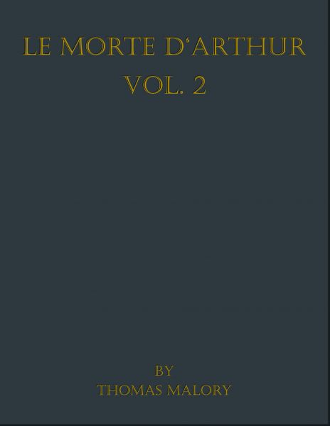 Le Morte d'Arthur
