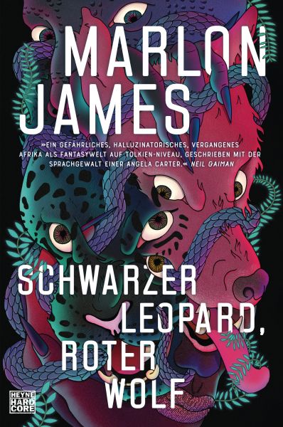 Cover Marlon James: Schwarzer Leopard, roter Wolf