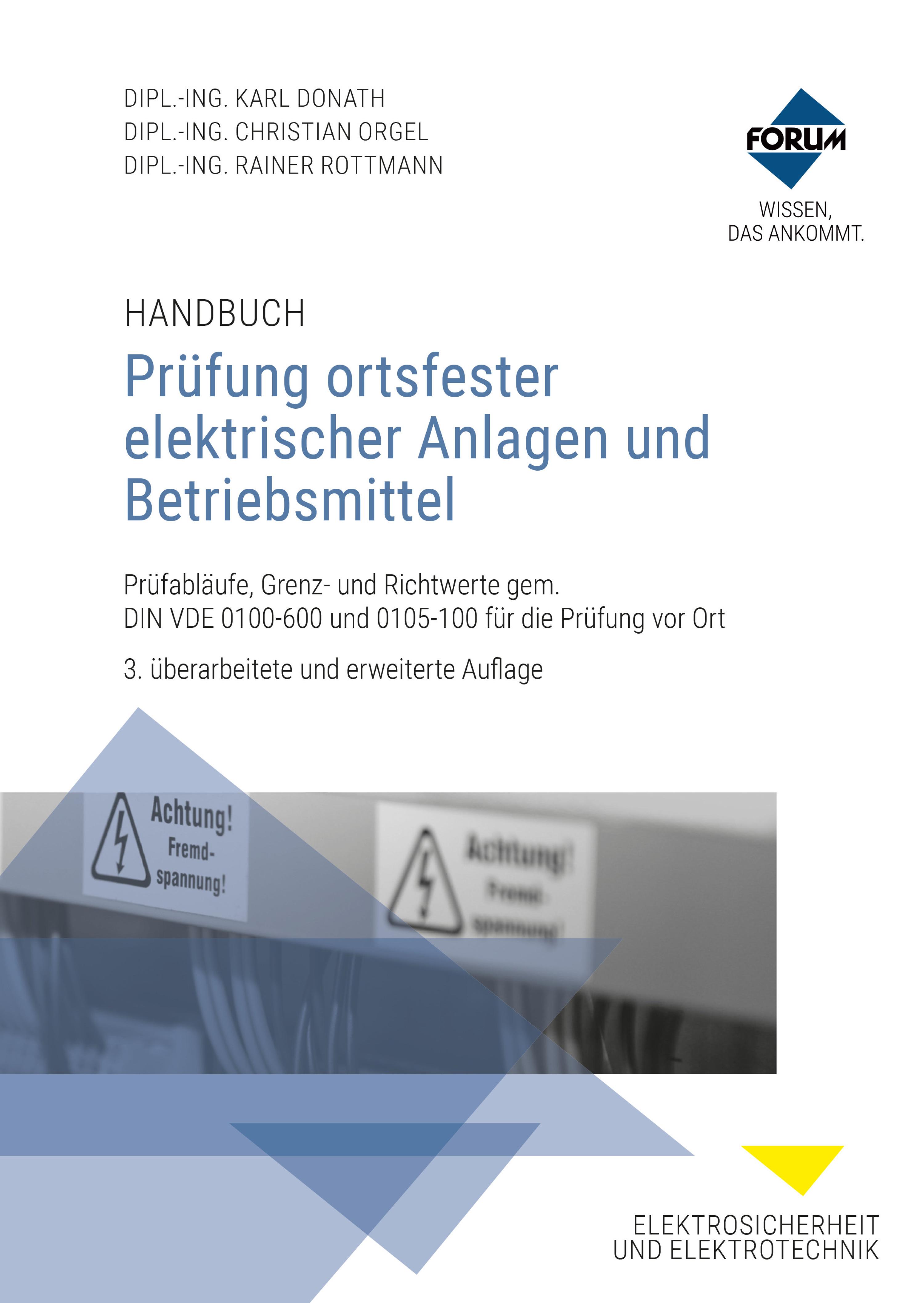 Prüfung ortsfester elektrischer betriebsmittel Prüfung ortsfester elektrischer betriebsmittel