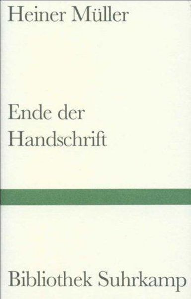 Ende der Handschrift