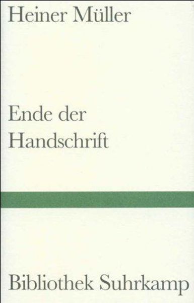 Ende der Handschrift