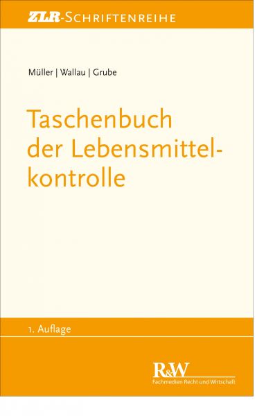 Taschenbuch der Lebensmittelkontrolle