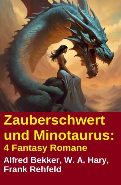 Zauberschwert und Minotaurus: 4 Fantasy Romane