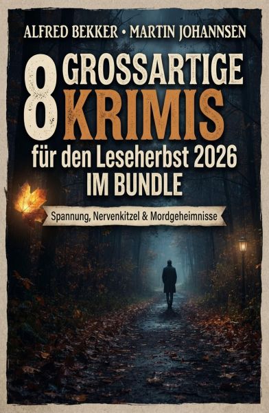 8 Großartige Krimis für den Leseherbst 2026 im Bundle
