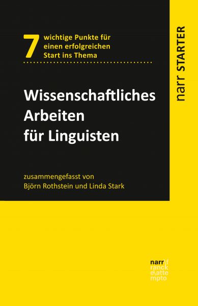 Wissenschaftliches Arbeiten für Linguisten