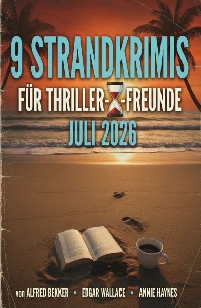 9 Strandkrimis für Thriller-Freunde Juli 2026