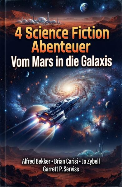 4 Science Fiction Abenteuer: Vom Mars in die Galaxis