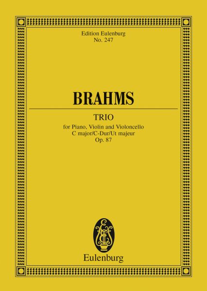 Piano Trio C major