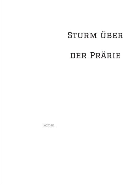 Sturm über der Prärie