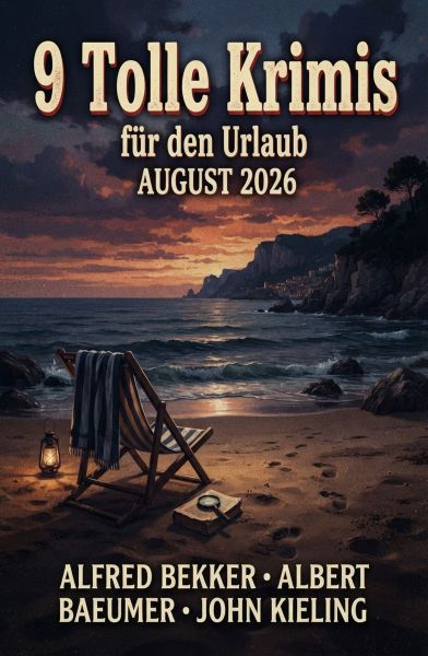 9 Tolle Krimis für den Urlaub August 2026