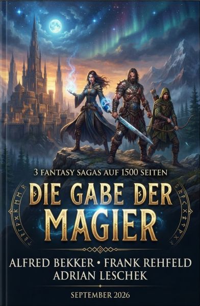 Die Gabe der Magier: 3 Fantasy Sagas auf 1500 Seiten September 2026