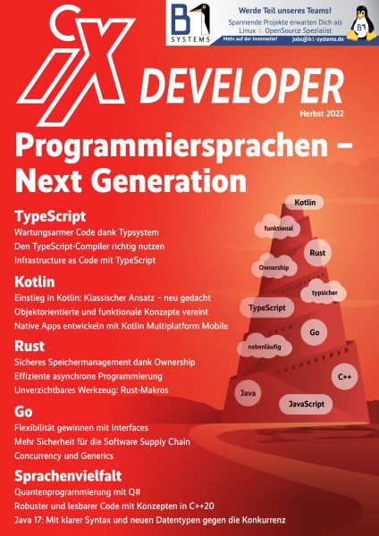iX Developer Programmiersprachen – Next Generation 2022