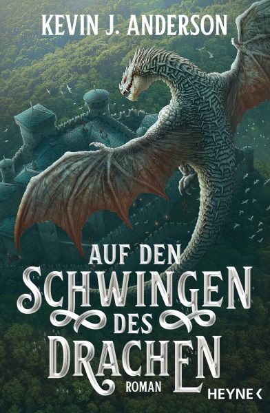 Cover Kevin J. Anderson Auf den Schwingen des Drachen