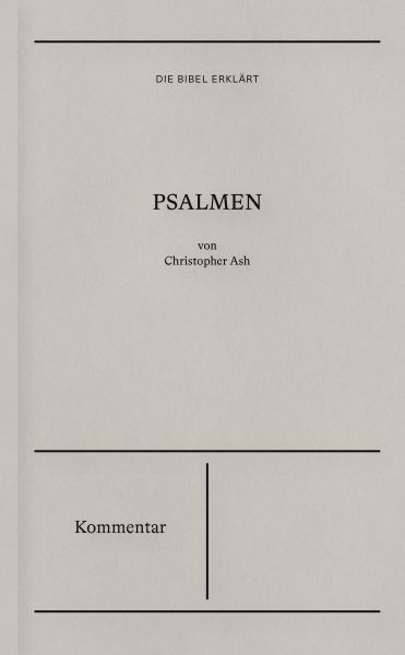 Psalmen - Kommentar
