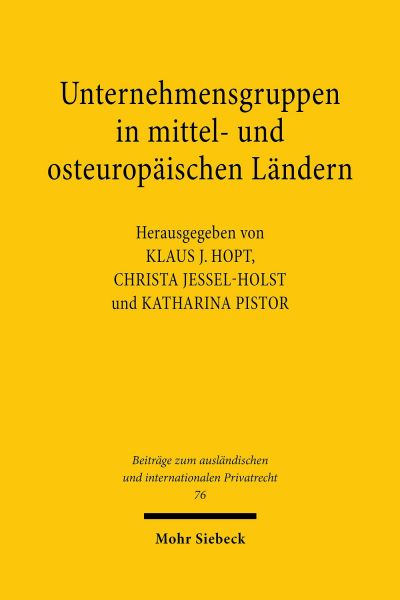 Unternehmensgruppen in mittel- und osteuropäischen Ländern