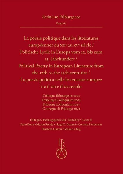 Politische Lyrik in Europa vom 12. bis zum 15. Jahrhundert