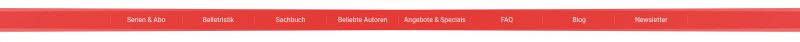 Neue Navigationsleiste im Beam Shop
