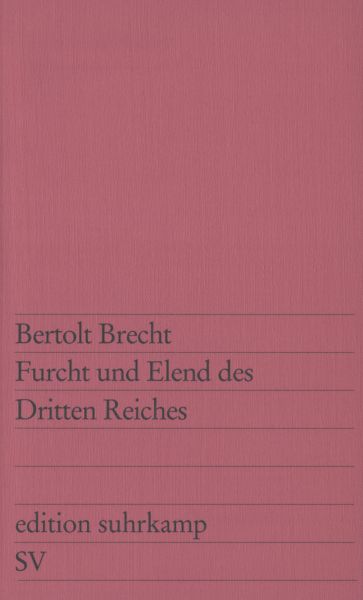 Furcht und Elend des Dritten Reiches