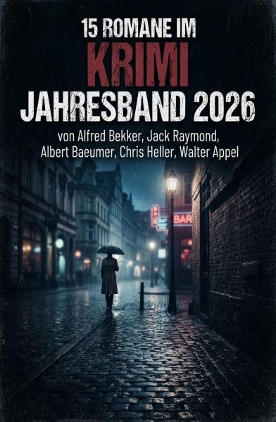 15 Romane im Krimi Jahresband 2026