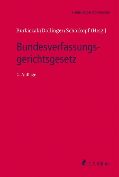 Bundesverfassungsgerichtsgesetz, eBook