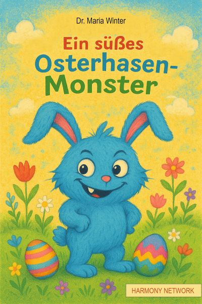 Ein süßes Osterhasen-Monster