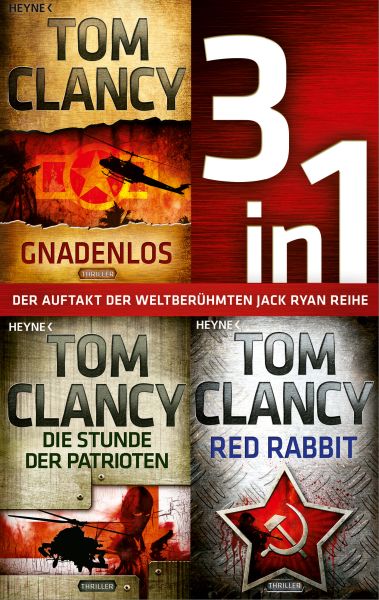 Die Jack-Ryan-Serie Band 1-3: Gnadenlos / Die Stunde der Patrioten / Red Rabbit (3in1-Bundle)