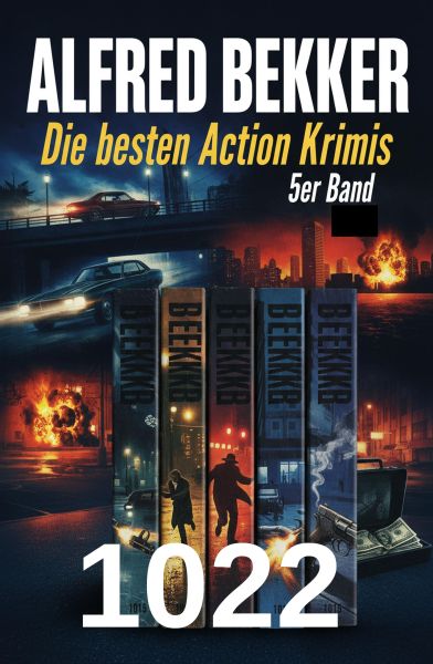 Die besten Action Krimis 5er Band 1022