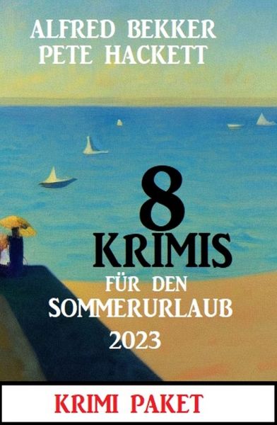 8 Krimis für den Sommerurlaub 2023: Krimi Paket