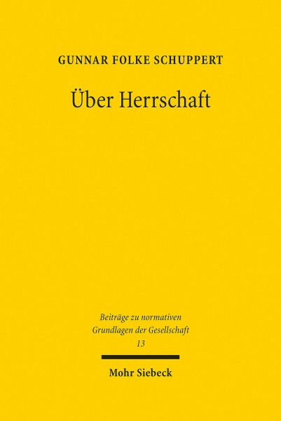 Über Herrschaft