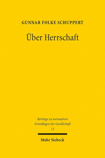 Über Herrschaft