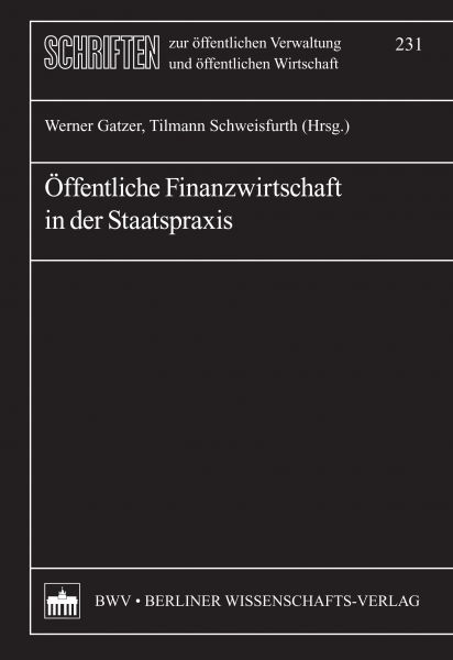 Öffentliche Finanzwirtschaft in der Staatspraxis