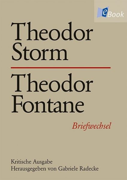 Theodor Storm - Theodor Fontane