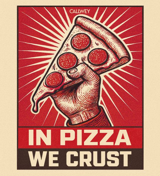 In Pizza we crust