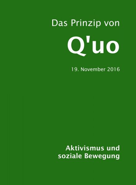 Das Prinzip von Q'uo (19. November 2016)