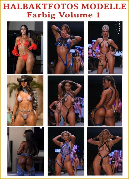 267 Halbaktfotos Modelle, Mannequins Farbig Volume 1.