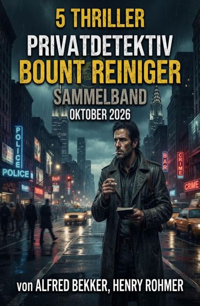 5 Thriller: Privatdetektiv Bount Reiniger Sammelband Oktober 2026