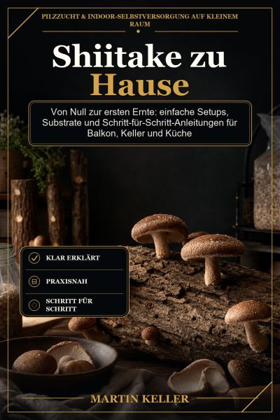 Shiitake zu Hause