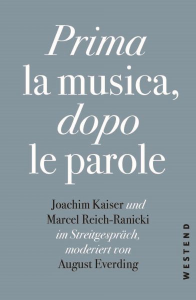 Prima la musica, dopo le parole