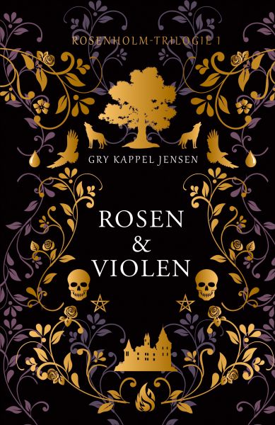 Cover Gry Kappel Jensen: Rosen & Violen