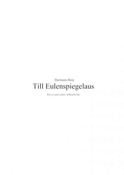 Till Eulenspiegelaus