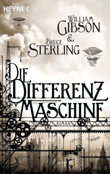 Cover William Gibson, Bruce Sterling Die Differenzmaschine