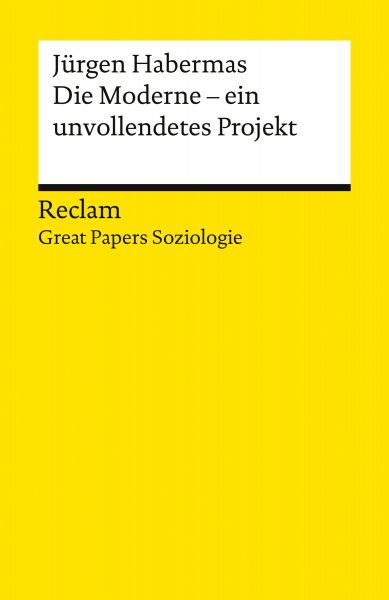 Die Moderne – ein unvollendetes Projekt
