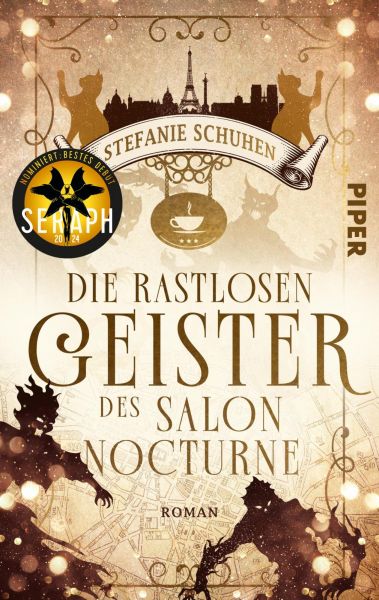 Cover Stefanie Schuhen: Die rastlosen Geister des Salon Nocturne