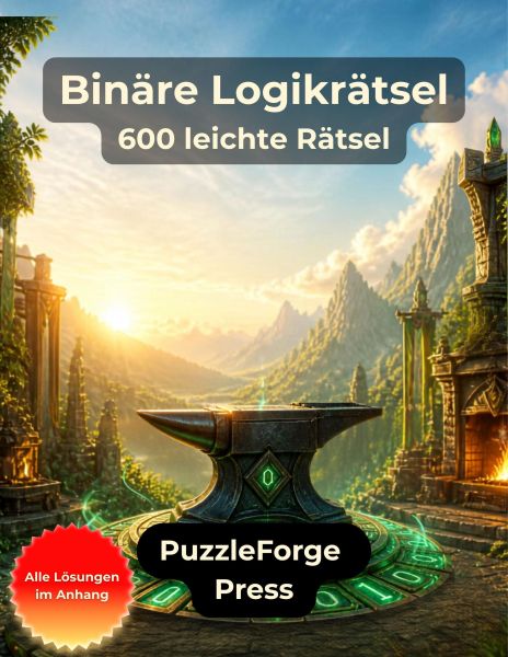 Binäre Logikrätsel – 600 leichte Rätsel