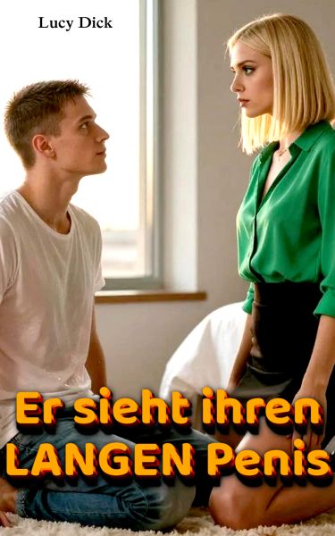 Er sieht ihren langen Penis