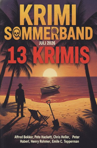 Krimi Sommerband Juli 2026: 13 Krimis