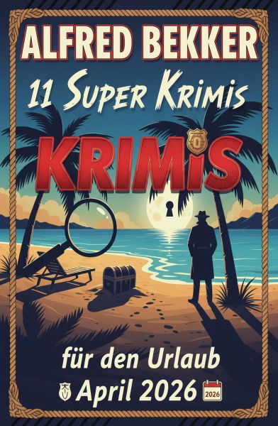 11 Super Krimis für den Urlaub April 2026